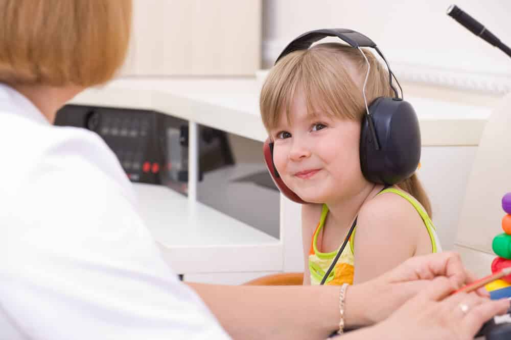 Examen de audiometría pra niños